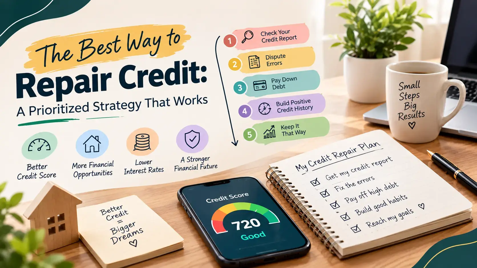 The Best Way to Repair Credit: A Prioritized Strategy That Works