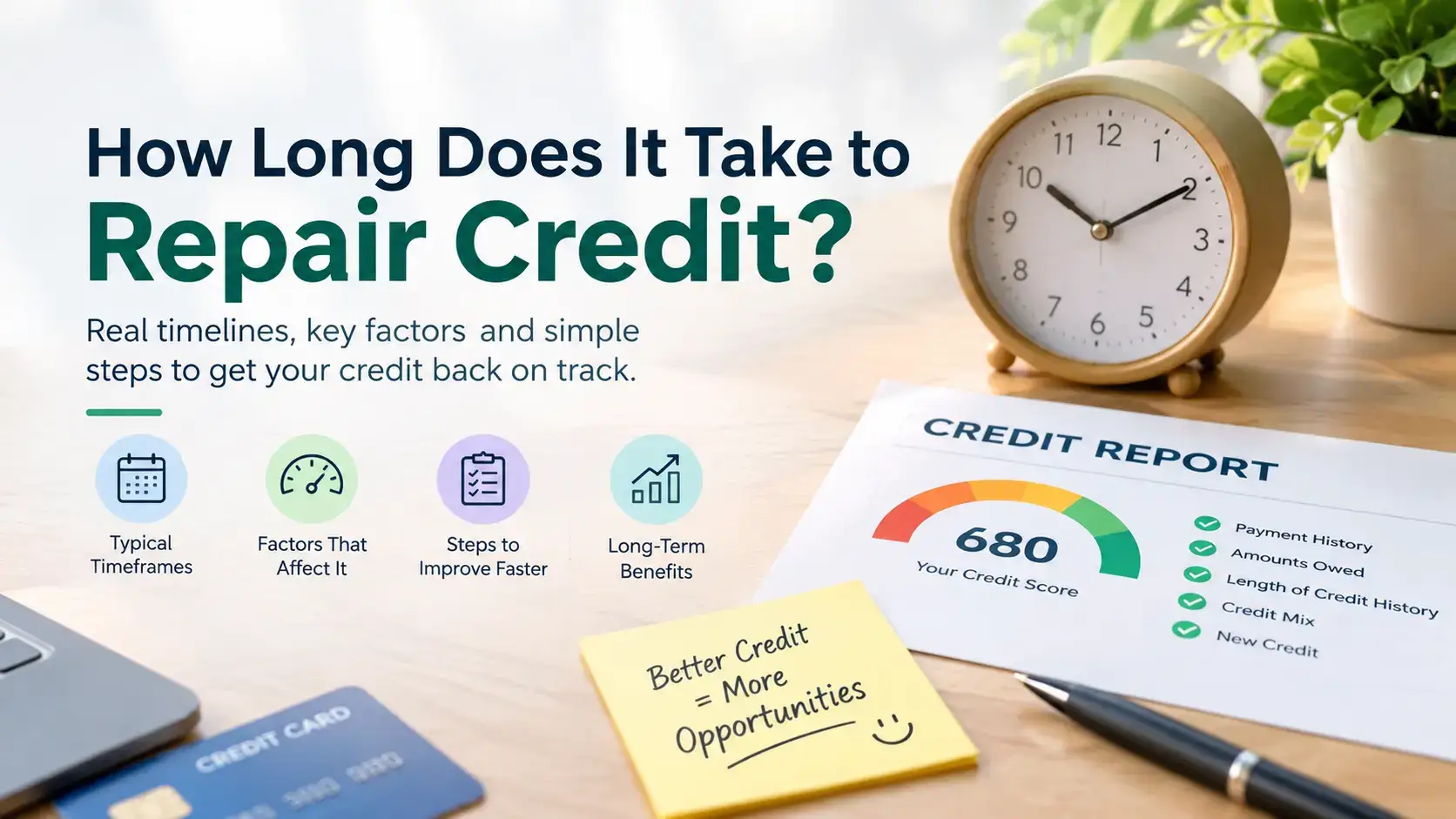 How Long Does It Take to Repair Credit?
