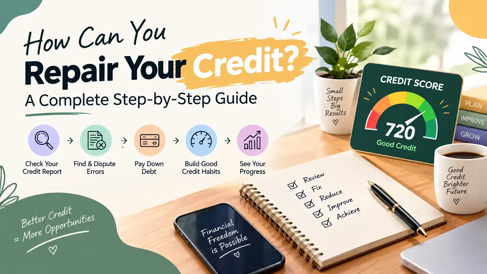 How Can You Repair Your Credit? A Complete Step-by-Step Guide