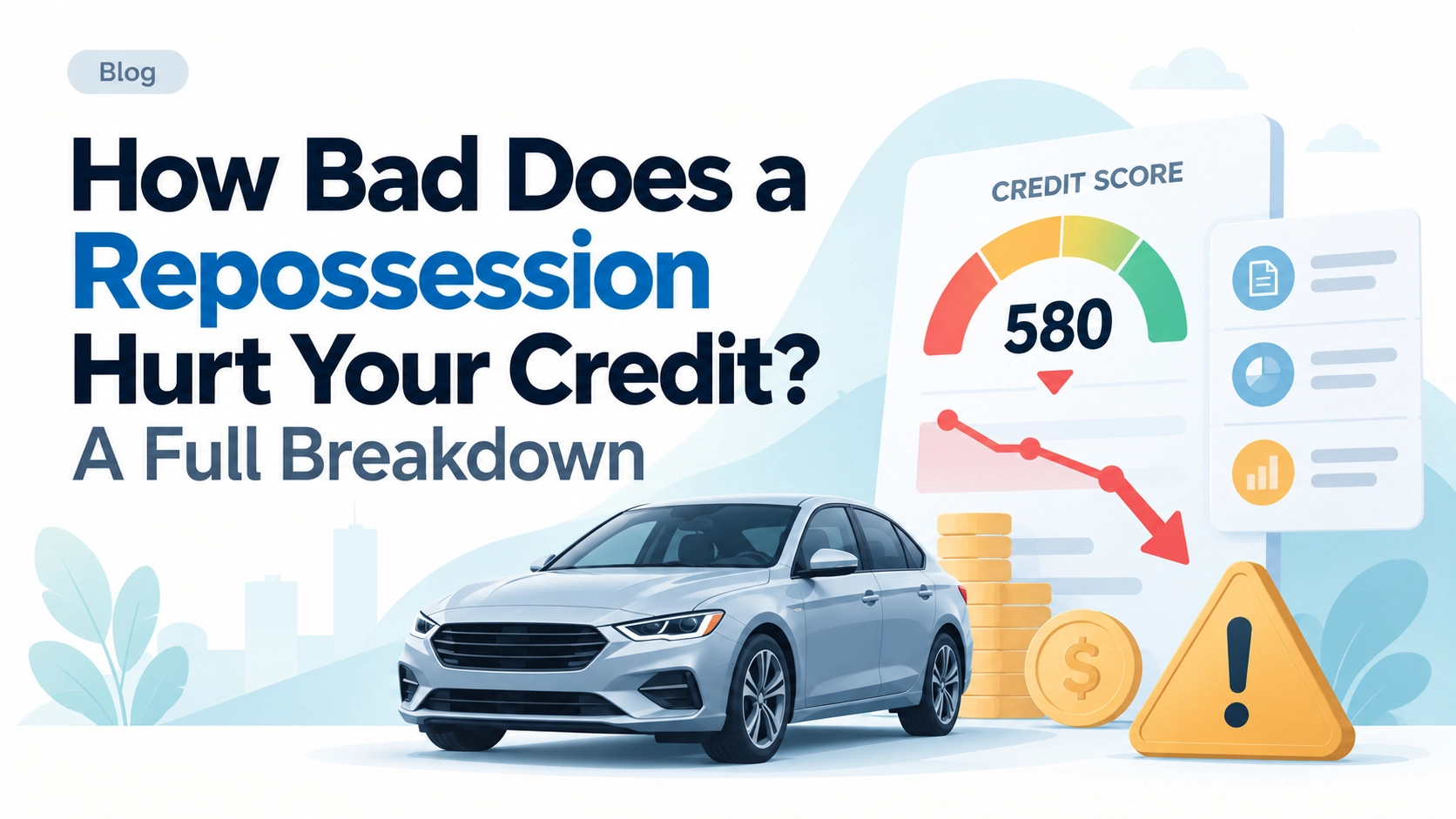 How Bad Does a Repossession Hurt Your Credit? A Full Breakdown