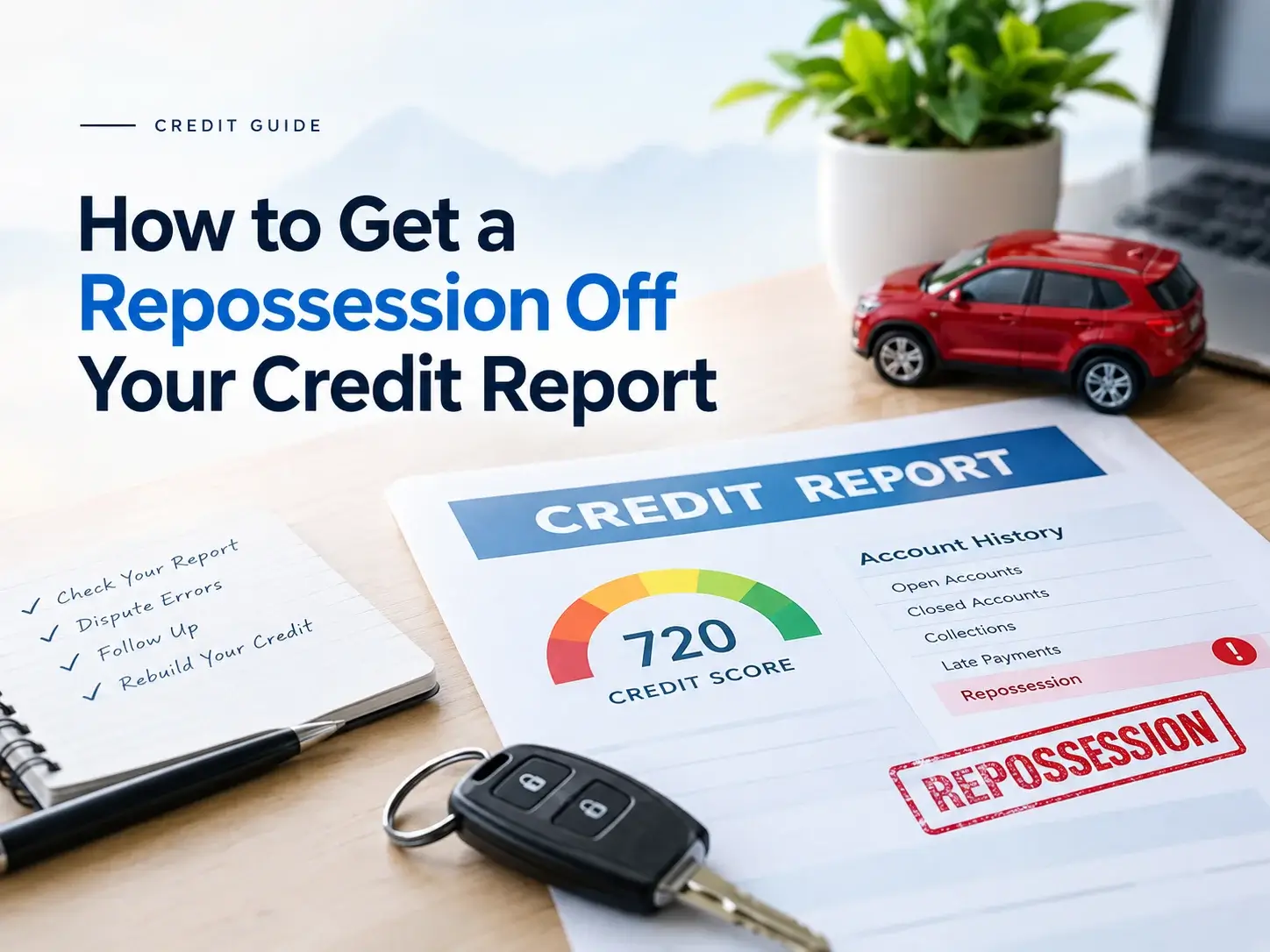 How to Get a Repossession Off Your Credit Report