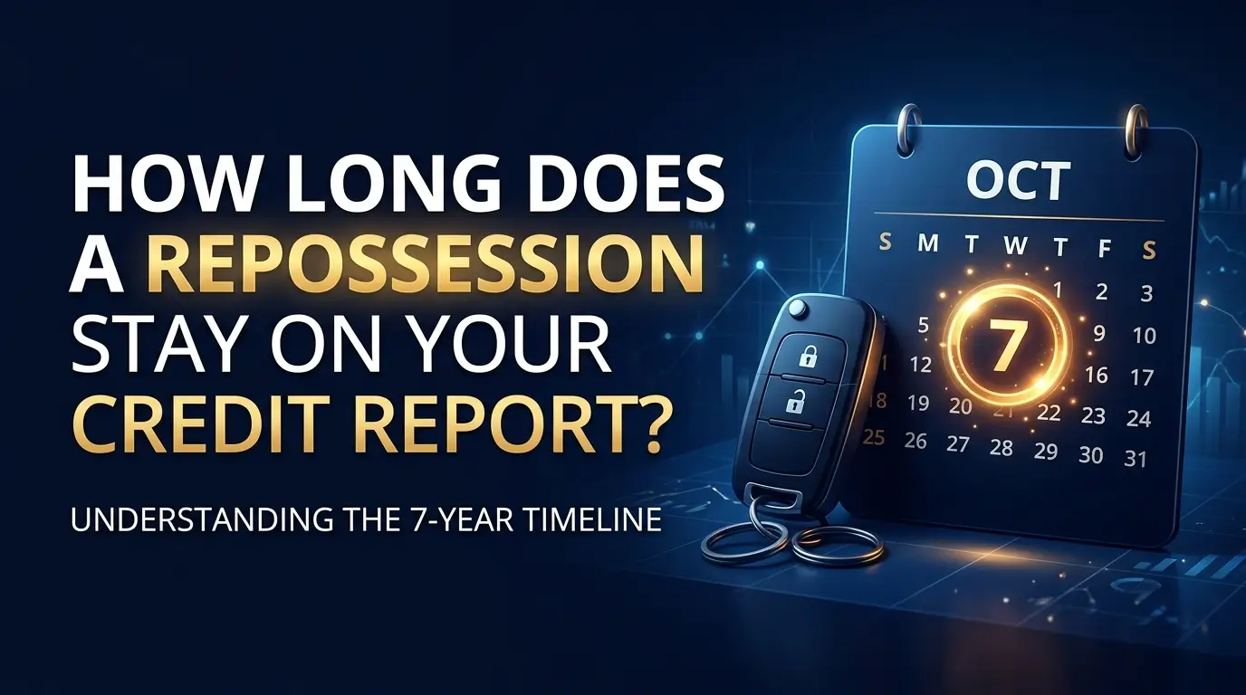 How Long Does a Repossession Stay on Your Credit Report?